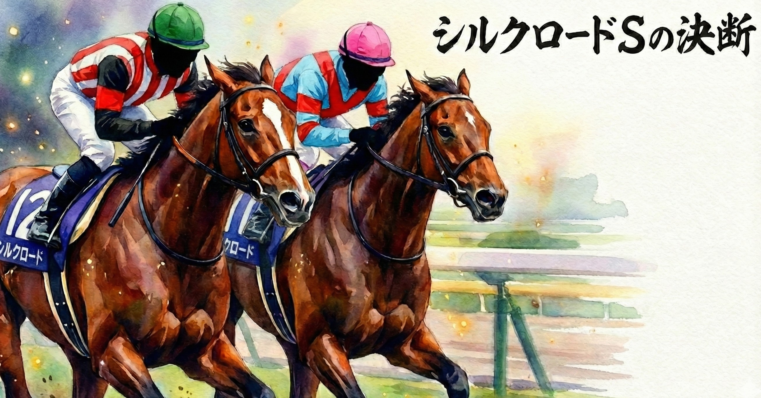 【2026シルクロードステークス予想】展開は「差し vs 前残り」