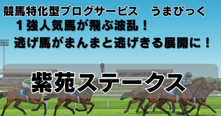 【紫苑S2025 回想】1強人気馬が飛ぶ波乱！逃げ馬がまんまと逃げきる展開に！